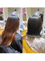 アヴァンス 天王寺店(AVANCE.)&nbsp;印象の違い×ブルーブラック×透明感