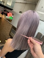 ラフ 難波店(LAFF)&nbsp;#黒髪#ボブルフ#ネビージュ#小顔#ワンレン