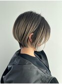 脱こけし！束感ショート似合わせカット