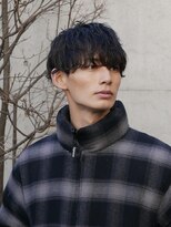 ツイストスパイラルメンズマッシュツーブロック束感メンズパーマ