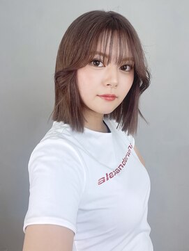 アイティー バイ アルバム 浦和店(IT by ALBUM) ストレートボブ_ショコラアッシュヘルシースタイル_29258