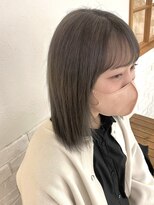 ロイ(ROY)&nbsp;ROYミディアム/グレージュカラー・ブリーチ計4回