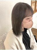 ROYミディアム/グレージュカラー・ブリーチ計4回