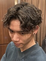 ヒロギンザ 御徒町店(HIRO GINZA)&nbsp;ツーブロック×ツイストスパイラルパーマ