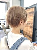 大人くびれショート ミルクティーベージュ ruen 山田大貴