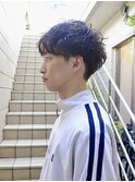 メンズマッシュ×ニュアンスパーマ