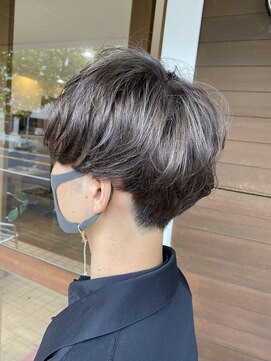 メンズ クレド(men's CRED) マッシュ◇グレージュカラー