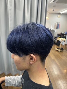テーラヘアー 幕張本郷店(TELA HAIR) 青み強めのブルーブラック