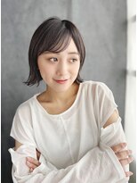 アーク(ARC+) 大人かわいい外ハネボブ ハイトーンカラー