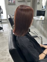 ラック(LUCK)&nbsp;チェリーブラウン/切りっぱなし/プツッとミディアム/船橋