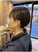 三軒茶屋_レディース_ショート_刈り上げショート_ナチュラル_