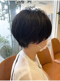 丸みショート