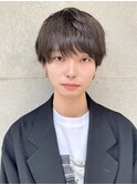 ツイストスパイラルパーマツーブロックマッシュメンズマッシュ