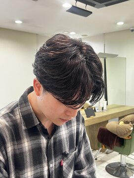 ヘアーアンドビューティー ザ ビー(Hair & Beauty the B) ◎毛流れニュアンスパーマ / 5分スタイリング