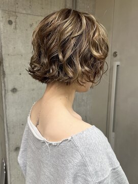 ソル ジングウマエ(SOL JINGUMAE) ☆ボブ×オリーブ×オリーブ