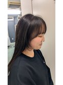 顔周りレイヤーカット