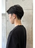 フローパーマ　センターパート　ビジネス　ハイライト　中目黒