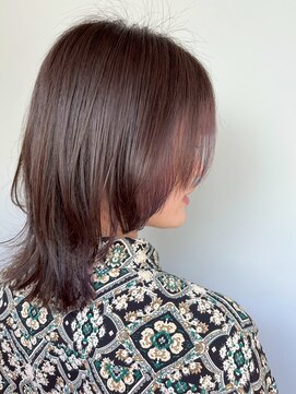 アンジェリカ(Angelica Total Beauty Lifestyle Design) アディクシーカラー  透明感 ツヤ  カラー ウルフ