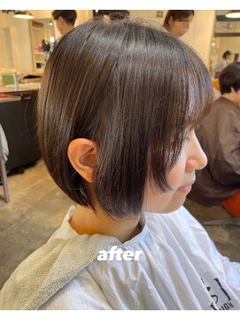 アトリエ エス atelier es HAIRDESIGN ミニボブ