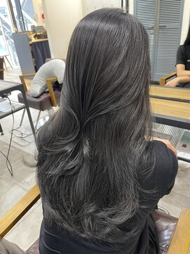 コート 表参道(Cote) ブリーチなし透明感カラー/アッシュグレージュオリーブブラウン