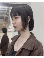 レガーレ(Legare) 切りっぱなしボブ×顔周りレイヤー