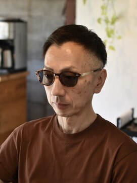 リム メンズヘア(LIM men's hair) 渋髪フェードアップバング【メンズカット/倉敷/中島】