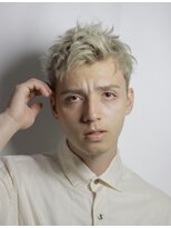 ゼンコー アオヤマ(ZENKO Aoyama)&nbsp;木村昴風♪金髪×スパイキーショート【表参道/青山/渋谷/原宿】