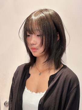 グリーン 渋谷(green) 【MAORI】ショートボブのレイヤースタイル