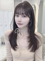 キティー(kiti)&nbsp;レイヤーカット/レイヤー/韓国ヘア/似合わせ/顔まわり