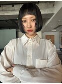 【蔵人】暗髪カラー顔周りレイヤーボブボブレイヤー