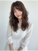 着物ヘア/大人ガーリー/ダークアッシュ/似合わせカット/三宮元町