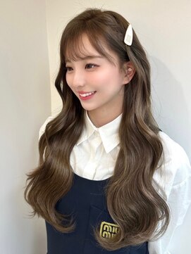 ラピス 渋谷本店(Lapis) オリーブブラウン/オリーブカラー/韓国風/ブリーチなし