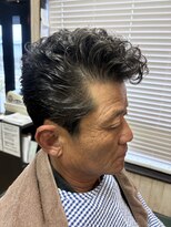 ヘアー スタジオ イワタ(hair studio iwata) パーマ風アイロンセットリーゼントスタイル!