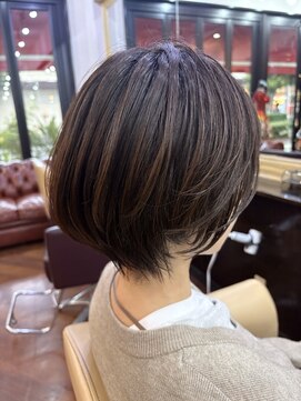 シャンプーボーイアネックス(SHAMPOO BOY Annex) 大人かわいいショートボブby ERINA