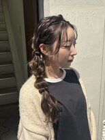 ハチ(HACHI) 編み下ろしヘア