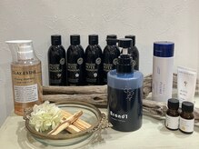 アトリエ ヘア クローゼット(atelier Hair Closet)の雰囲気（なるべく髪と自然に優しいヘアケア商品を各種取り揃えています。）