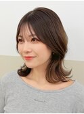 のばしかけも可愛く◎顔周りレイヤー×透明感くびれボブ