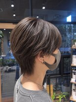 ハープット 府中けやき並木店(HearPut) ショートウルフ/メンズウルフ/毛流れ/透明感ダブルカラー