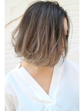 ジャコ ヘアー(jako HAIR) 【jako】グラデーションカラーベージュボブ　3Dカラー　モード