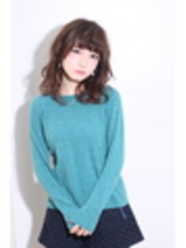 美容室 パルス 静岡鷹匠店(PALS) メルトカラー 無造作ウェーブ 小顔ベビーバング