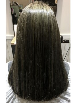 フラッグ(flag) ポイントホイルブリーチonグレージュ☆