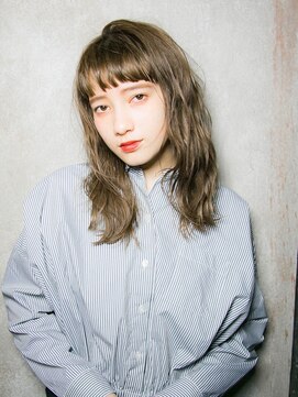 リリアン 青山(relian) 大人気のグレージュで柔らかロング☆relian青山