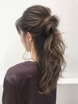 テラバイアフロートシーグラスコテージ (terra by afloat SEAGLASS COTTAGE) ハーフアップアレンジ アレンジヘア 二子玉川