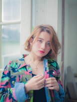 アナザーヘアサロン 大倉山(AnOther HAIRSALON)&nbsp;無造作ウェーブがおしゃれな伸ばしかけボブ