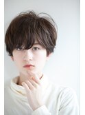 マットブラウン×マッシュショート【高円寺/カットが上手い店】