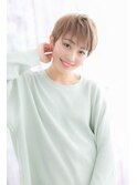 スポンテニアスカラーが光る★コケティッシュマッシュショート