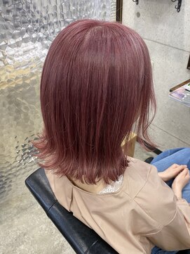 ヘアサロン ドットプラス 町田店(dot. plus) ピンクバイオレット×ダブルカラー