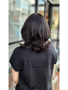 ディードア ヘア ヴィジョン(Ddoor hair vision) 外ハネミディ