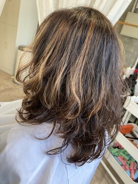 グリフィカ(griFFica) griFFica 手入れが楽ちん　オイルデジタルパーマ