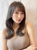 ルームバイシー 新宿(Loom. by Sea)&nbsp;韓国ヘア/似合わせカット/ココアベージュ/くびれヘア【Loom.林】